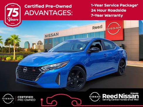 Certified 2024 Nissan Sentra SR FWD image 1