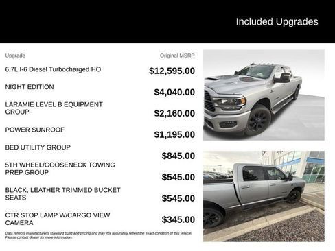 Used 2024 RAM 3500 Laramie w/ Night Edition AWD/4WD image 5