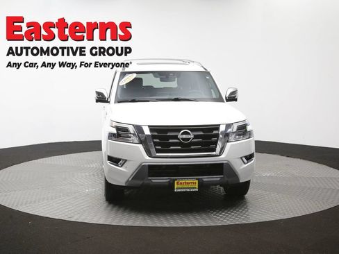 Used 2023 Nissan Armada Platinum w/ Captain's Chairs Package AWD/4WD image 59
