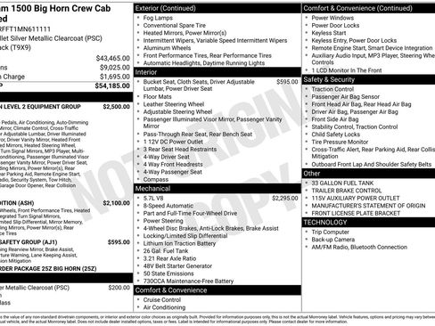 Used 2021 RAM 1500 Big Horn image 35