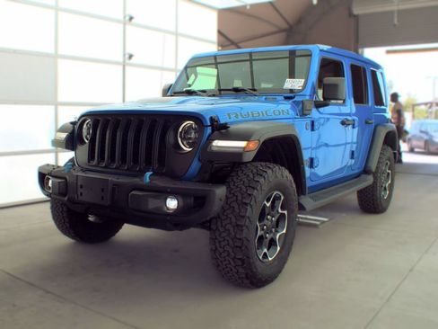 Used 2023 Jeep Wrangler Unlimited Rubicon 4xe w/ Steel Bumper Group AWD/4WD image 1