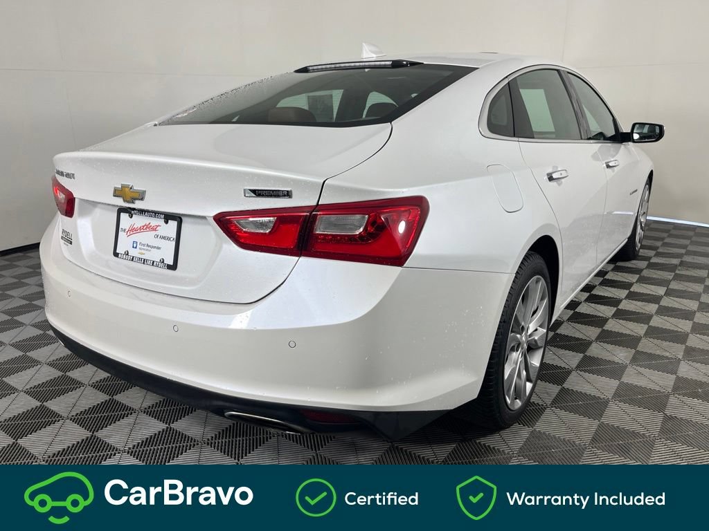 Certified 2018 Chevrolet Malibu Premier w/ Premier Sun and Wheel Package FWD image 3