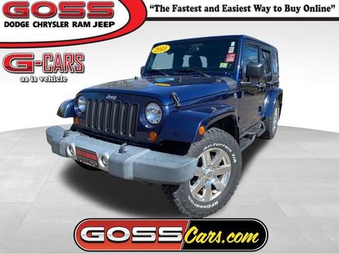 Used 2013 Jeep Wrangler Unlimited Sahara w/ Connectivity Group AWD/4WD image 1