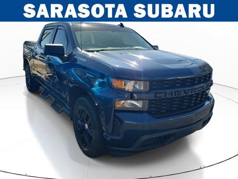 Used 2021 Chevrolet Silverado 1500 Custom image 1
