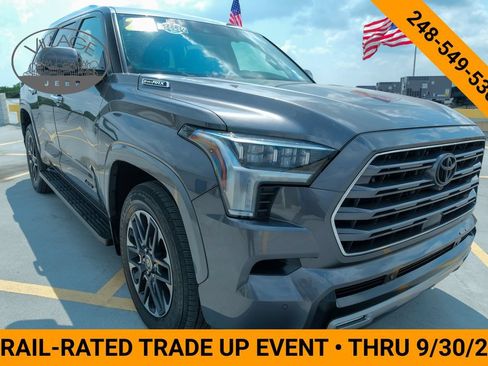 Used 2024 Toyota Sequoia Limited w/ Tow Technology Package AWD/4WD image 4