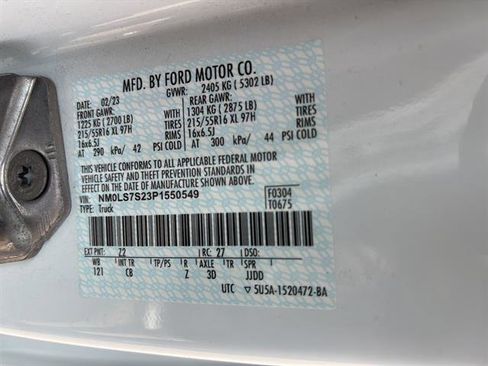 Certified 2023 Ford Transit Connect XL FWD image 20