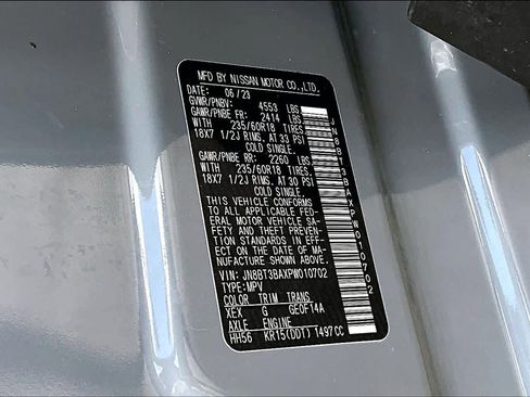 Certified 2023 Nissan Rogue SV w/ SV Premium B Package FWD image 34