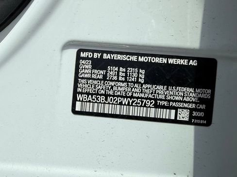 Used 2023 BMW 540i w/ M Sport Package RWD image 38