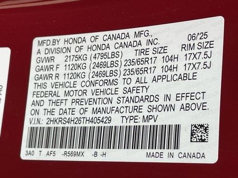 Used 2026 Honda CR-V LX image 28