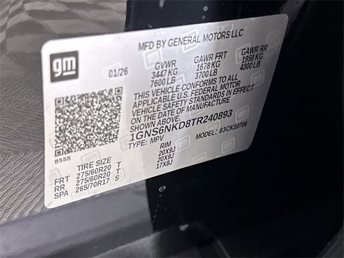 New 2026 Chevrolet Tahoe LT image 34