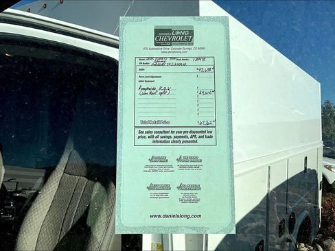 New 2025 Chevrolet Express 3500 w/ Power Convenience Package image 13