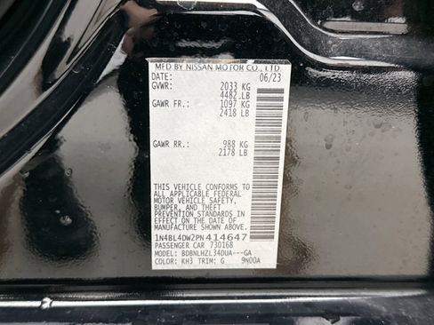 Used 2023 Nissan Altima 2.5 SV AWD/4WD image 23