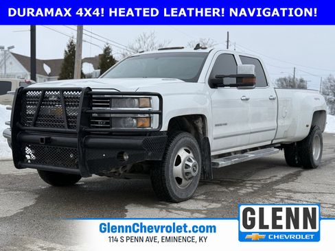 Used 2015 Chevrolet Silverado 3500 LTZ w/ Duramax Plus Package image 1