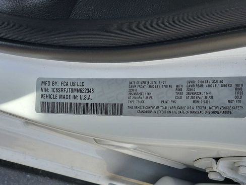 Certified 2021 RAM 1500 Laramie AWD/4WD image 27
