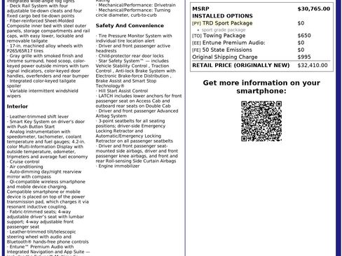 Used 2016 Toyota Tacoma TRD Sport w/ Towing Package image 3