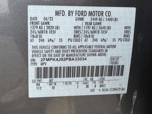 Used 2023 Ford Edge SEL AWD/4WD image 25