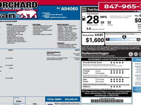 Used 2023 Ford Escape Active w/ Tech Pack #1 image 8