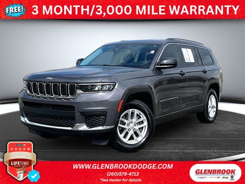 Used 2023 Jeep Grand Cherokee L Laredo w/ Luxury Tech Group I AWD/4WD image 1