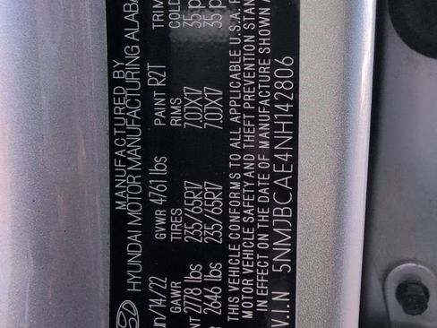 Used 2022 Hyundai Tucson SEL image 33