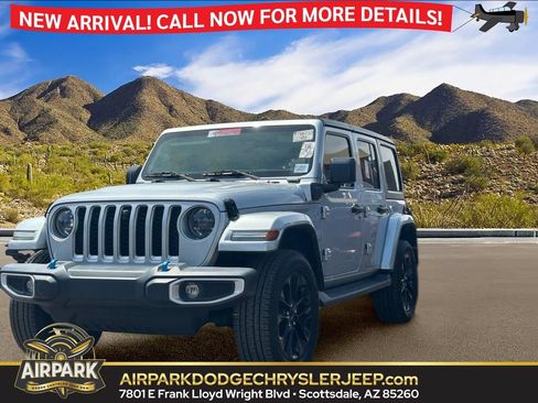 Certified 2023 Jeep Wrangler Unlimited Sahara w/ Cold Weather Group AWD/4WD image 1
