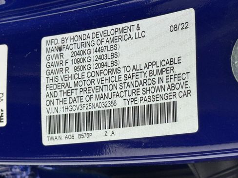 Used 2022 Honda Accord Sport image 39