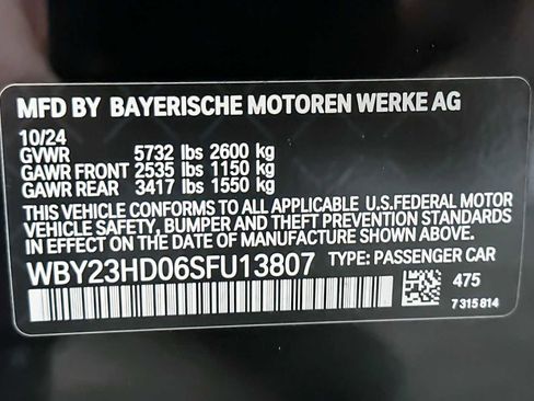 Used 2025 BMW i4 eDrive40 w/ Parking Assistance Package image 29