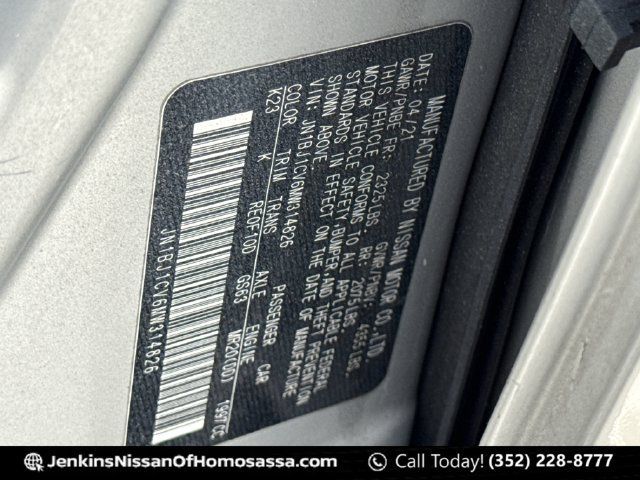 Certified 2021 Nissan Rogue Sport SL w/ Premium Package FWD image 52