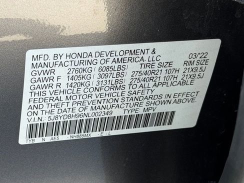 Used 2022 Acura MDX Type S AWD/4WD image 34