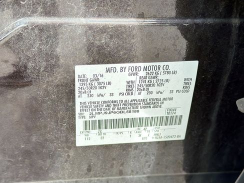 Used 2016 Lincoln MKX Black Label w/ Technology Package image 28