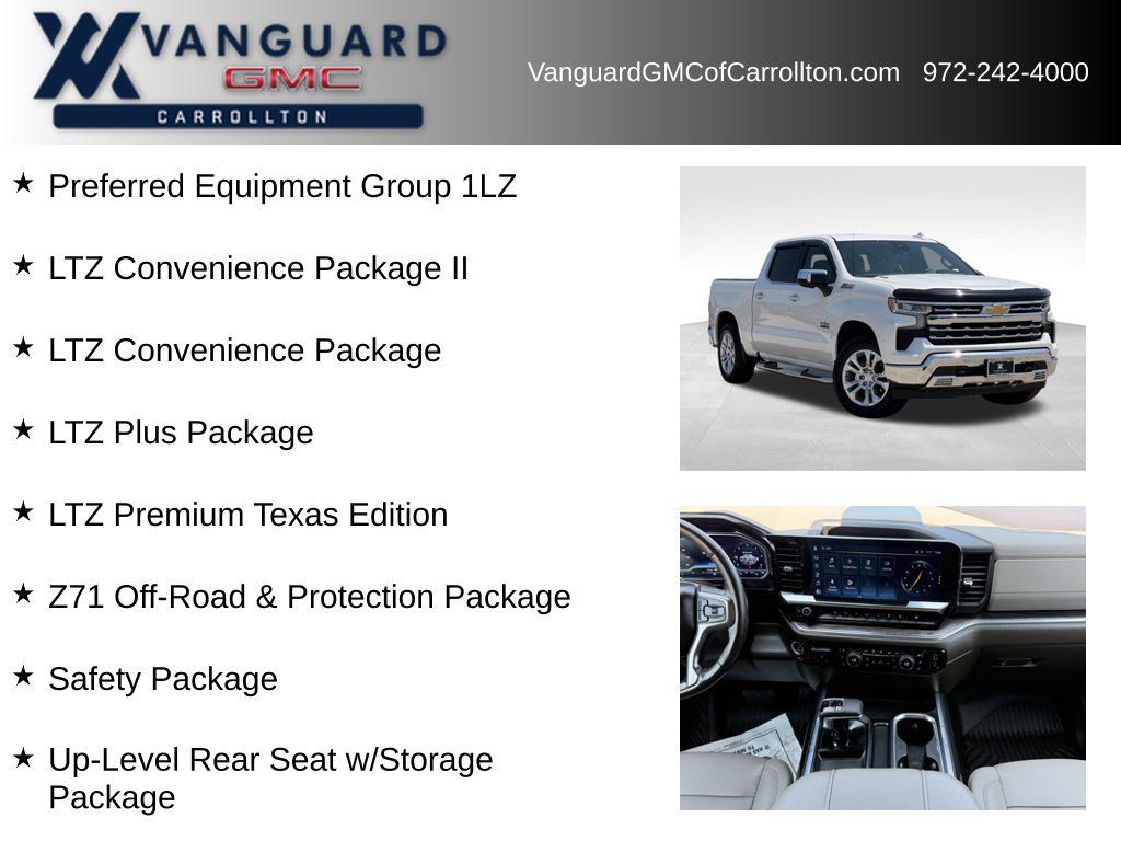 Used 2023 Chevrolet Silverado 1500 LTZ w/ LTZ Premium Texas Edition AWD/4WD image 6