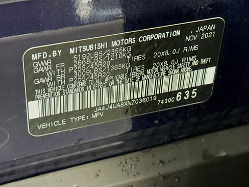 Used 2022 Mitsubishi Outlander SEL Black Edition image 40