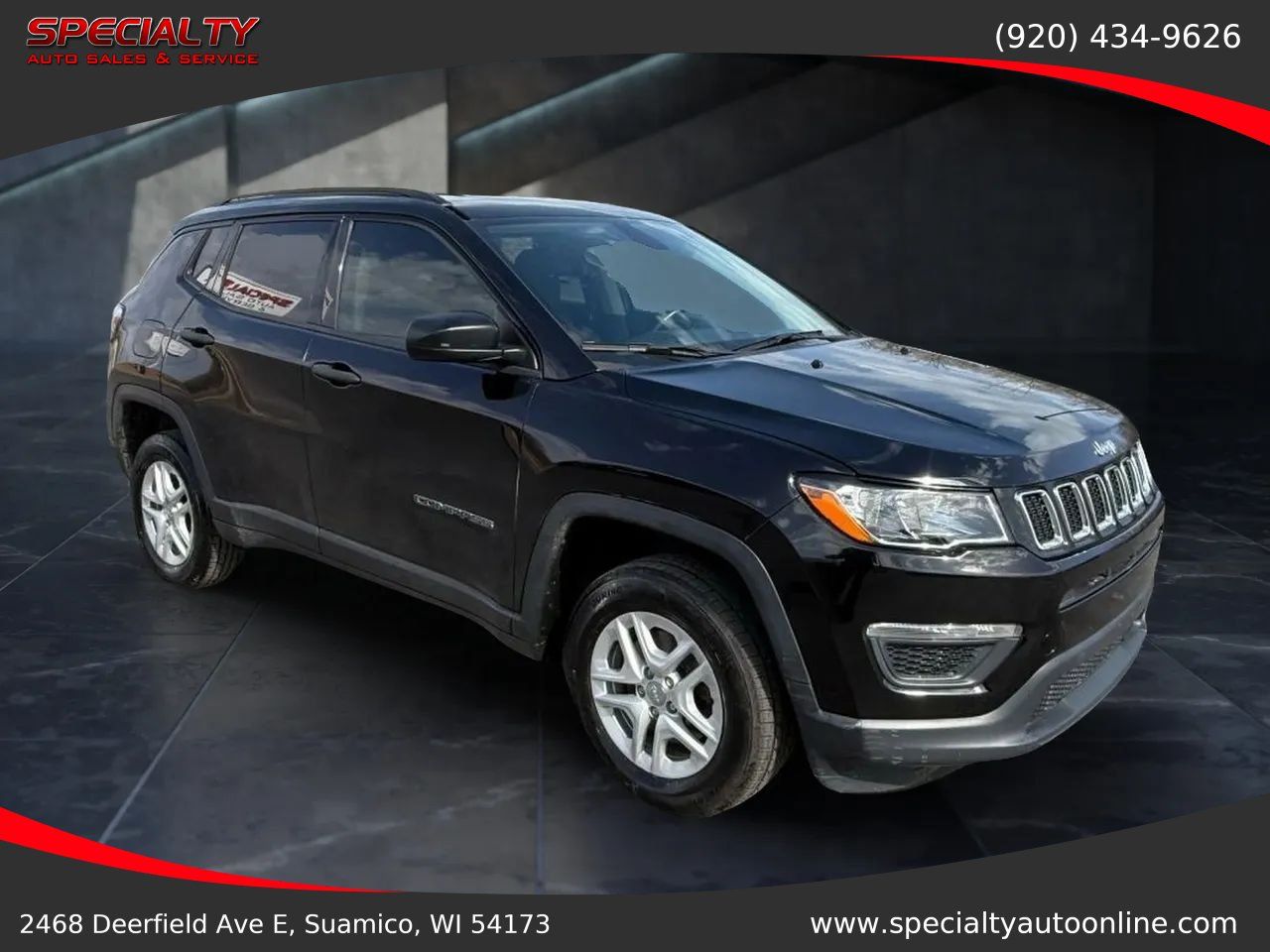 Used 2018 Jeep Compass Sport w/ Cold Weather Group AWD/4WD image 7