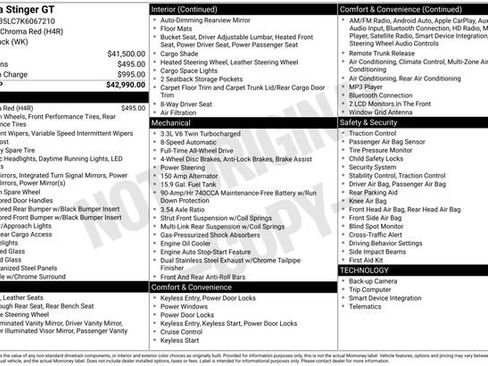 Used 2019 Kia Stinger GT image 33