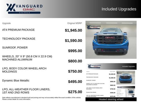 Used 2023 GMC Sierra 1500 AT4 w/ AT4 Premium Package AWD/4WD image 9