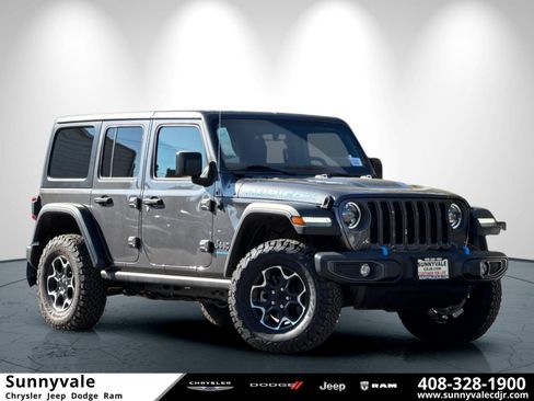 New 2023 Jeep Wrangler Unlimited Rubicon 4xe w/ Cold Weather Group AWD/4WD image 1