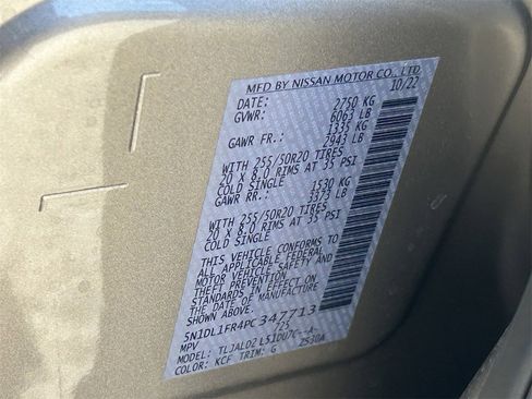 Certified 2023 INFINITI QX60 Luxe w/ Cargo Package image 12