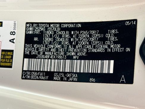 Used 2014 Toyota FJ Cruiser 4WD w/ Convenience Package image 27
