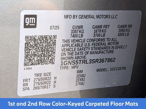 Used 2025 Chevrolet Tahoe High Country image 38