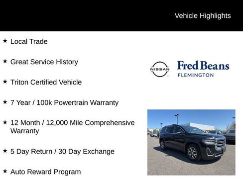 Used 2023 GMC Acadia SLT w/ Technology Package AWD/4WD image 5