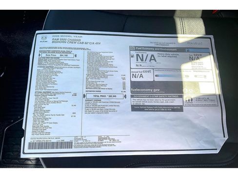 New 2026 RAM 5500 4x4 Crew Cab w/ Laramie Trim Package image 14