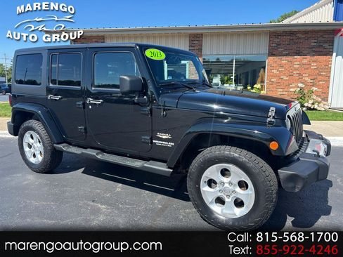 Used 2013 Jeep Wrangler Unlimited Sahara w/ Connectivity Group AWD/4WD image 1