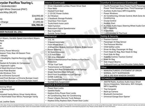 Used 2017 Chrysler Pacifica Touring-L image 4