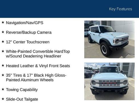 Certified 2023 Ford Bronco Heritage Edition AWD/4WD image 36