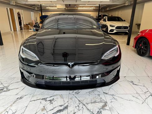 Used 2021 Tesla Model S Plaid AWD/4WD image 2