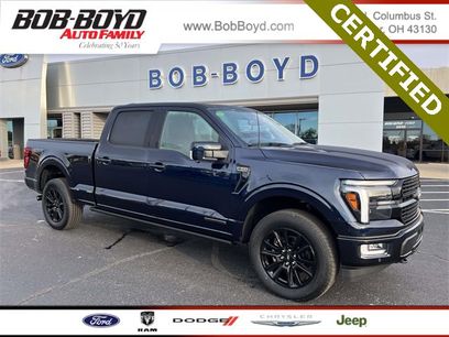 Certified 2025 Ford F150 Platinum w/ Equipment Group 702A High