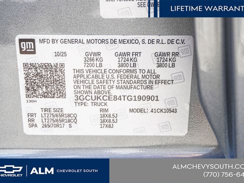 New 2026 Chevrolet Silverado 1500 Custom Trail Boss w/ LPO, Dark Essentials Package image 56