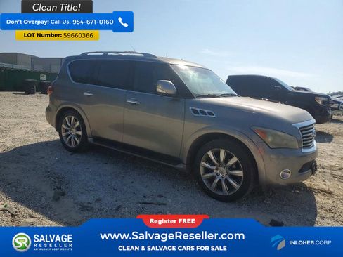 Used 2013 INFINITI QX56 4WD w/ Theater Pkg image 5