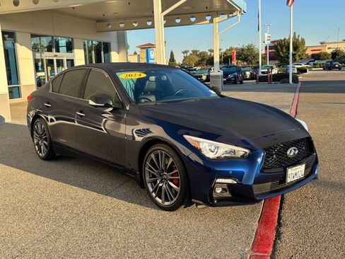 Used 2024 INFINITI Q50 Red Sport 400 image 3