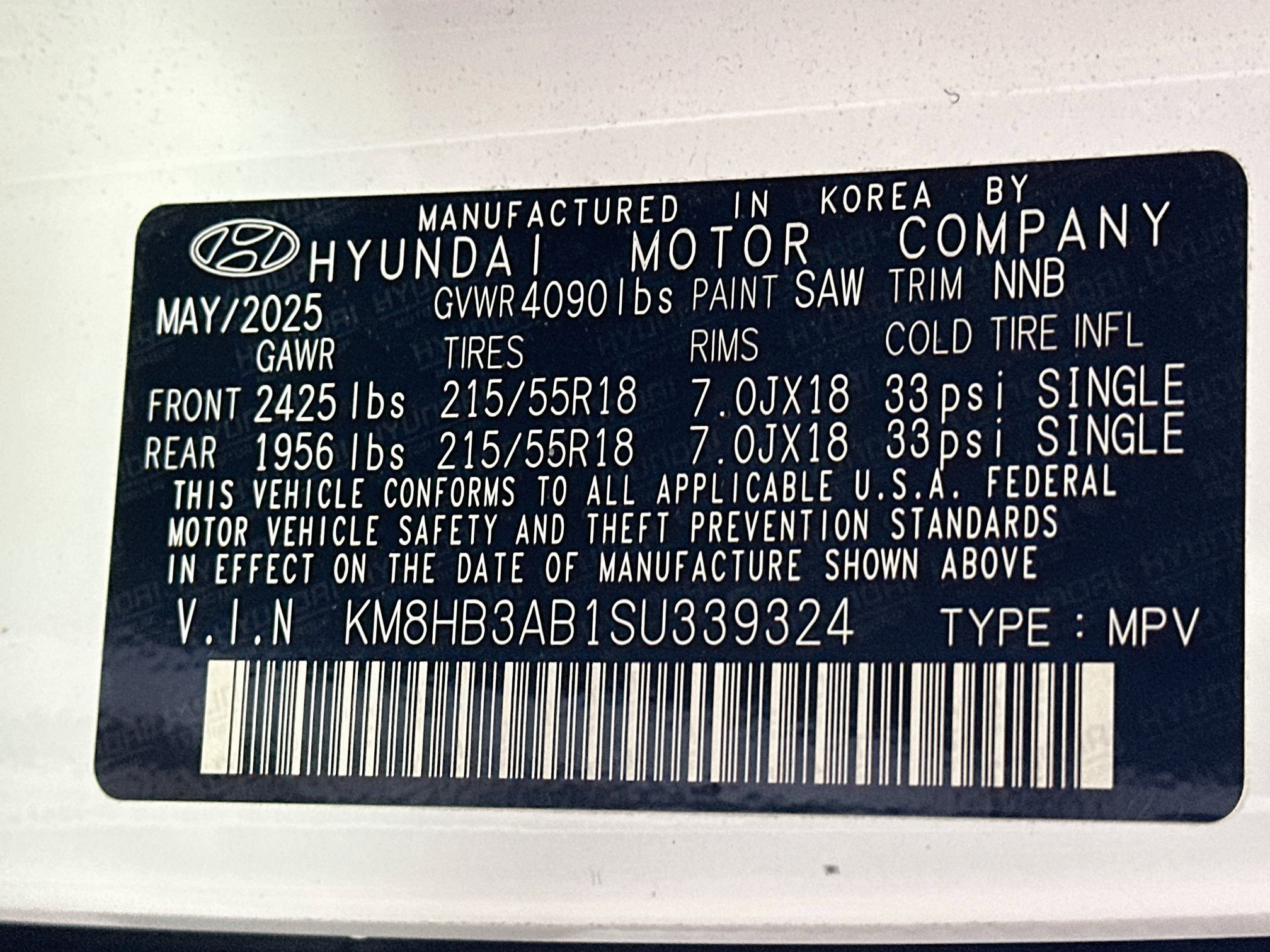 Used 2025 Hyundai Kona SEL FWD image 12