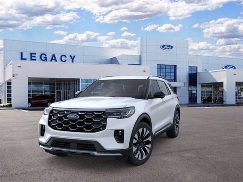 New 2026 Ford Explorer Platinum w/ LUX Leather Package AWD/4WD image 2